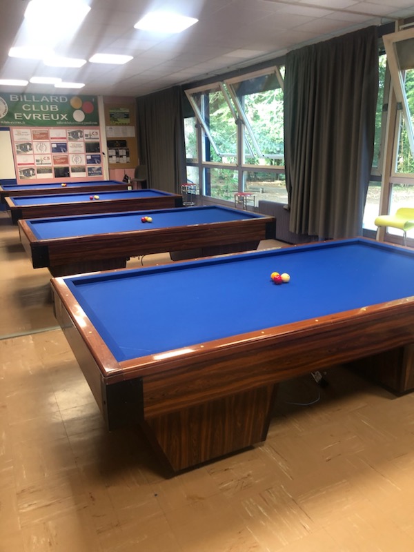 Aménagement du club avec la nouvelle salle